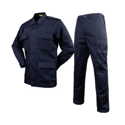 Navy Thicken Twill Fabric Battle Dress Uniform