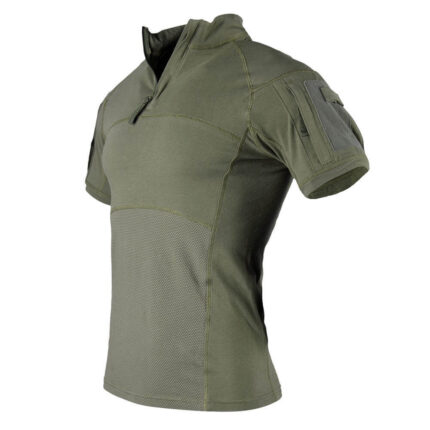 Men's Knitted Combat Breathable Tactical T Shirt